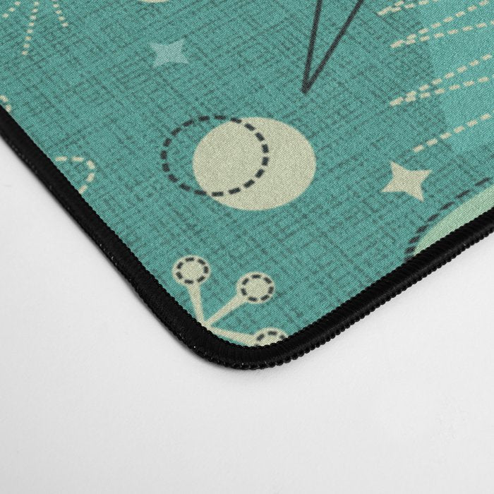Atomic Cats in Space - ©studioxtine Desk Mat Gallery Image 4