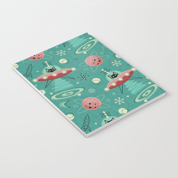 Atomic Cats in Space - ©studioxtine Notebook Gallery Image 3