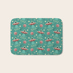 Atomic Cats in Space - ©studioxtine Bath Mat Gallery Image 1