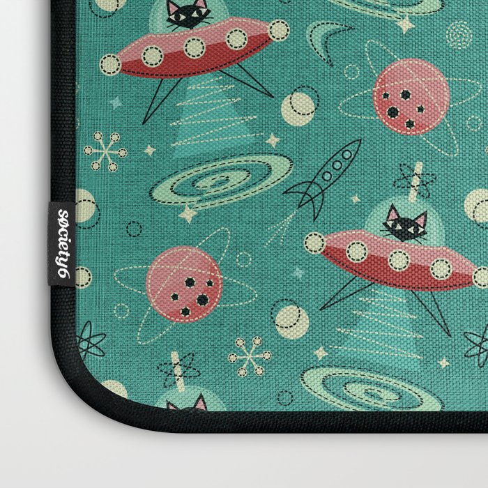 Atomic Cats in Space - ©studioxtine Laptop Sleeve Gallery Image 3