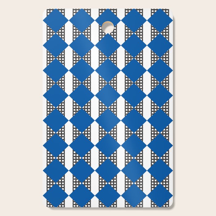 Modern boho (sapphire blue) Cutting Board Gallery Image 1