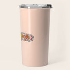 Aquarius Doodle Letters Travel Mug Gallery Image 2