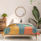 Shapes in Bloom 1 Comforter Gallery Image 3