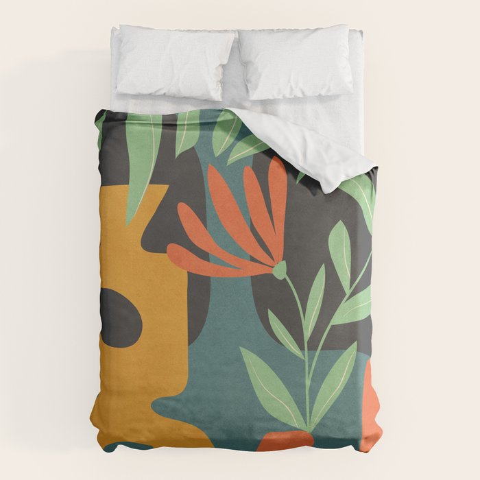 Shapes in Bloom 1 Duvet Cover Gallery Image 6