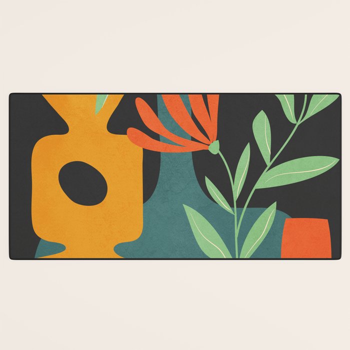 Shapes in Bloom 1 Desk Mat Gallery Image 3
