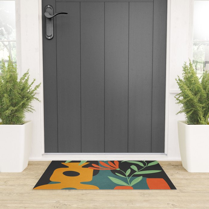 Shapes in Bloom 1 Welcome Mat Gallery Image 3