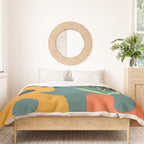 Shapes in Bloom 1 Duvet Cover Gallery Image 3
