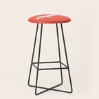 Valentine's Day dachshund dog Stool Gallery Image 1