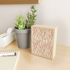 Tiger Stripes In Neutral Mini Art Print Gallery Image 2