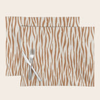 Tiger Stripes In Neutral Placemat Gallery Image 1