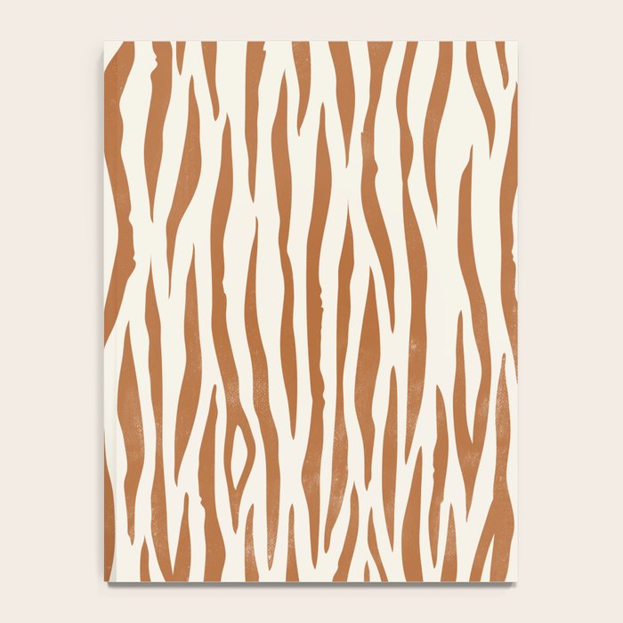 Tiger Stripes In Neutral Notebook Gallery Image 4