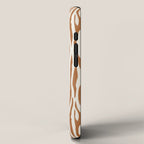 Tiger Stripes In Neutral iPhone Case Gallery Image 2