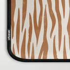 Tiger Stripes In Neutral Laptop Sleeve Gallery Image 3