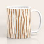Tiger Stripes In Neutral Coffee Mug Gallery Image 1