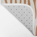 Tiger Stripes In Neutral Bath Mat Gallery Image 2