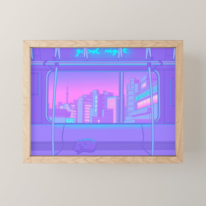Good Night Mini Art Print Gallery Image 1