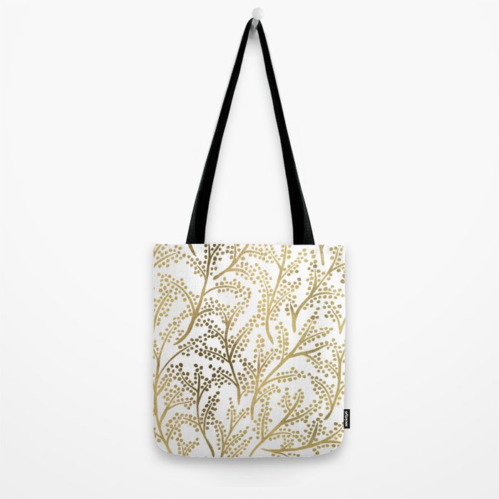Gold Branches Tote Bag Gallery Image 2