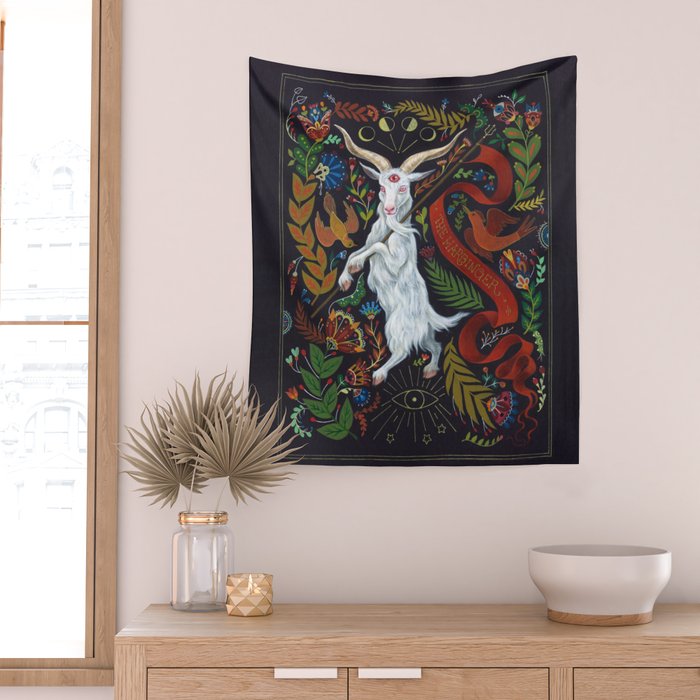 The Harbinger of Bad Feelings Wall Tapestry Gallery Image 2