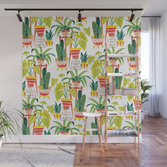 Happy Plants Happy Home Wall Mural Gallery Image 1