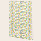 Fun colorful circle cartoon doodle pattern Wallpaper Gallery Image 2