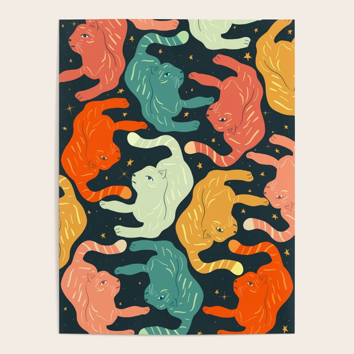 Tigers in the sky Poster Gallery Image 1