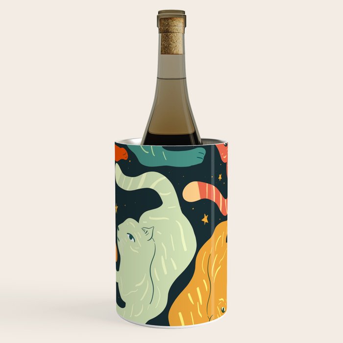 Tigers in the sky Wine Chiller Gallery Image 1