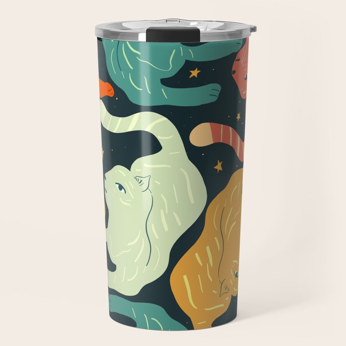 Tigers in the sky Travel Mug Gallery Image 1