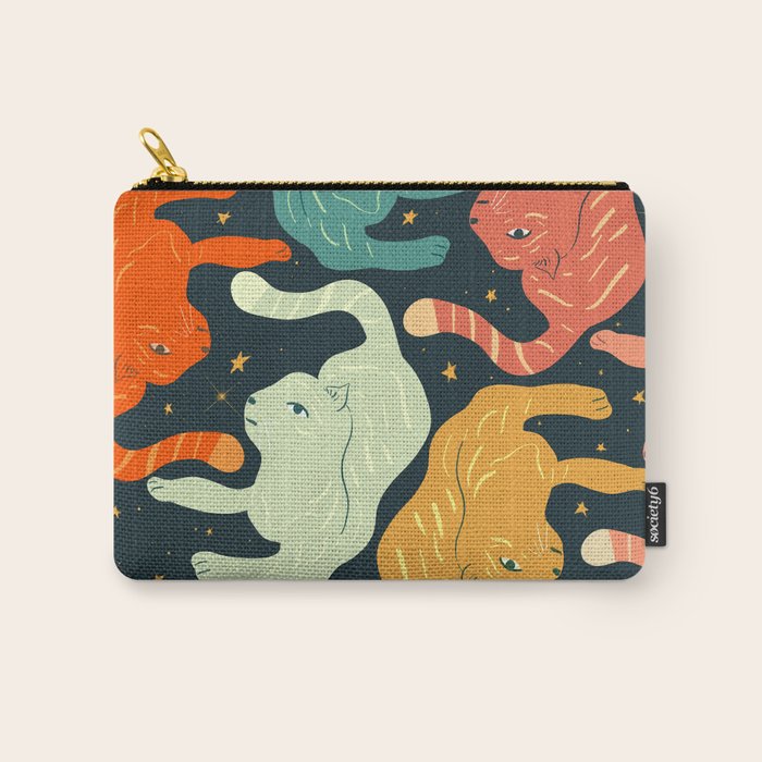 Tigers in the sky Carry All Pouch Gallery Image 1