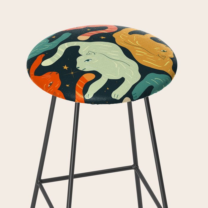 Tigers in the sky Stool Gallery Image 2