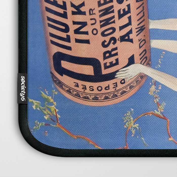 Antique Ad Poster Pink Pills for Pale People Laptop Sleeve Gallery Image 3