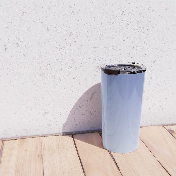 Dreamy Blue Lavender Ombre Gradient Travel Mug Gallery Image 4