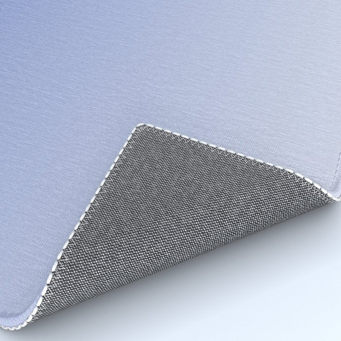 Dreamy Blue Lavender Ombre Gradient Rug Gallery Image 4