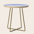 Dreamy Blue Lavender Ombre Gradient Side Table Gallery Image 1