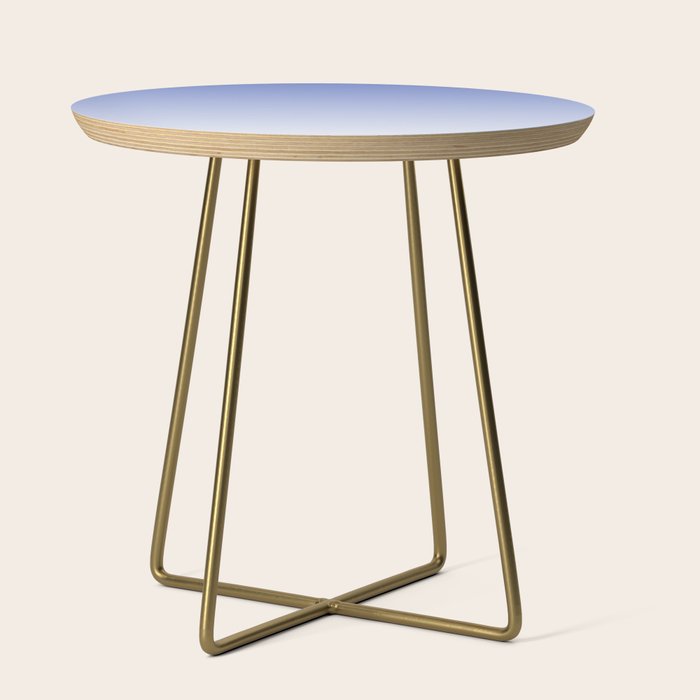 Dreamy Blue Lavender Ombre Gradient Side Table Gallery Image 1