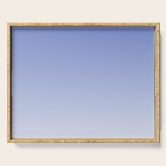 Dreamy Blue Lavender Ombre Gradient Serving Tray Gallery Image 1