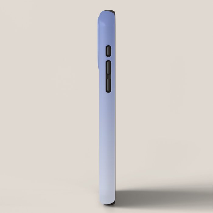 Dreamy Blue Lavender Ombre Gradient iPhone Case Gallery Image 2