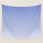 Dreamy Blue Lavender Ombre Gradient Wall Tapestry Gallery Image 4