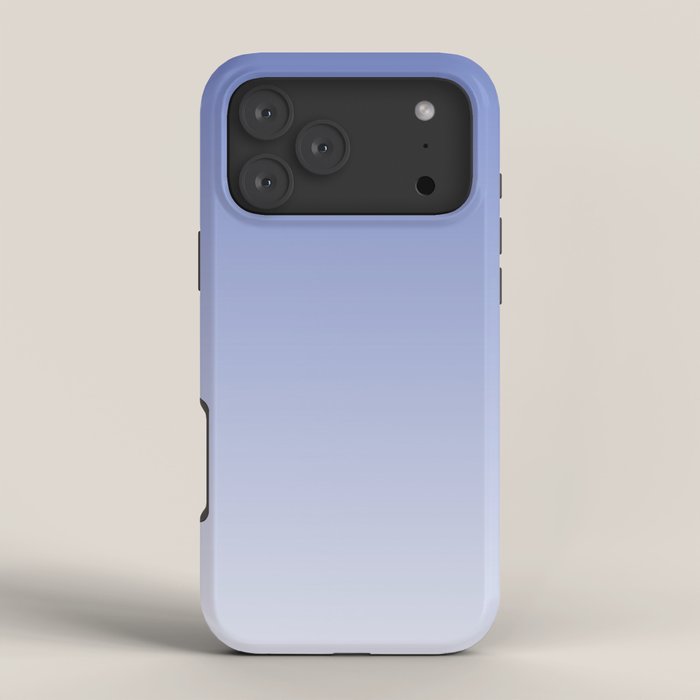 Dreamy Blue Lavender Ombre Gradient iPhone Case Gallery Image 4