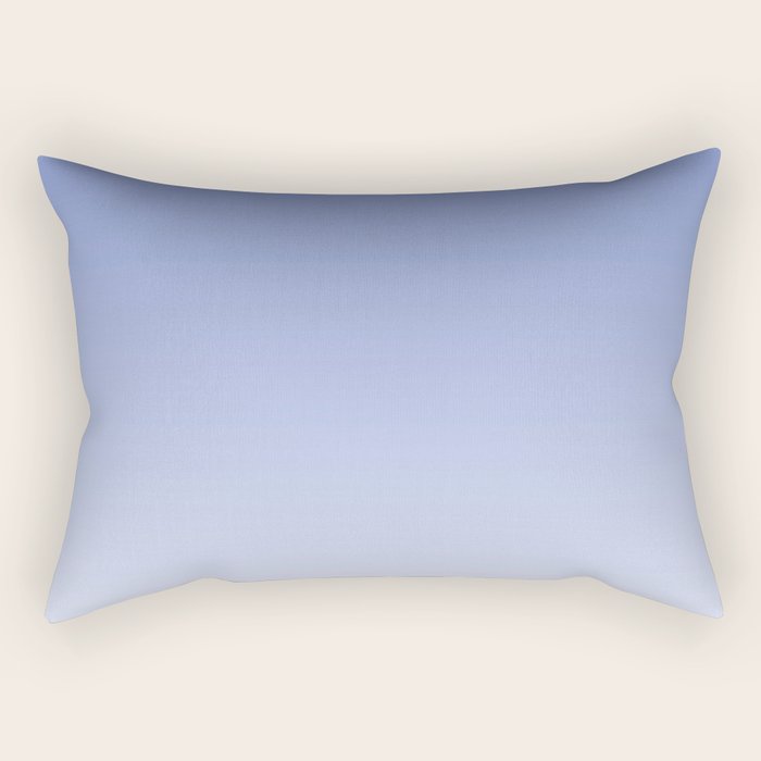 Dreamy Blue Lavender Ombre Gradient Rectangular Pillow Gallery Image 1