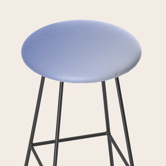 Dreamy Blue Lavender Ombre Gradient Stool Gallery Image 2