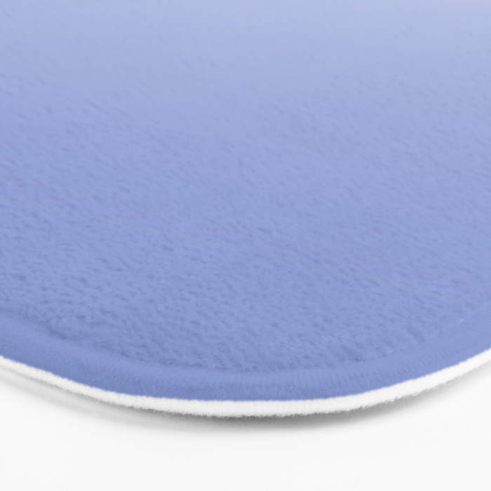 Dreamy Blue Lavender Ombre Gradient Bath Mat Gallery Image 3