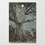 Art by Arthur Rackham for "Irish Fairy Tales," 1920 Cutting Board Gallery Image 1