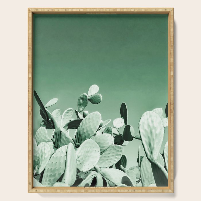 Cactus prickly pear Serving Tray Gallery Image 1