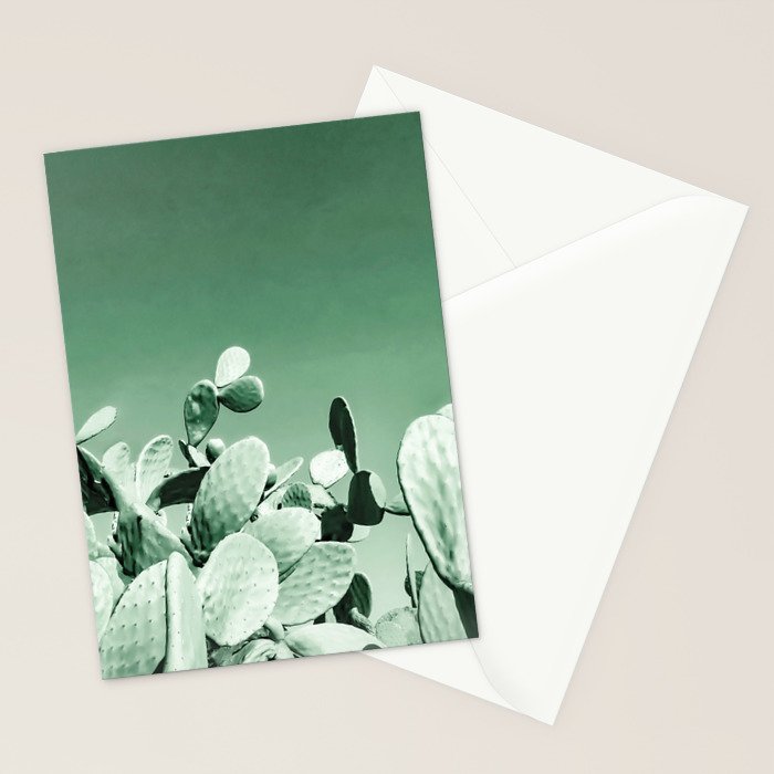 Cactus prickly pear Stationery Card Gallery Image 2