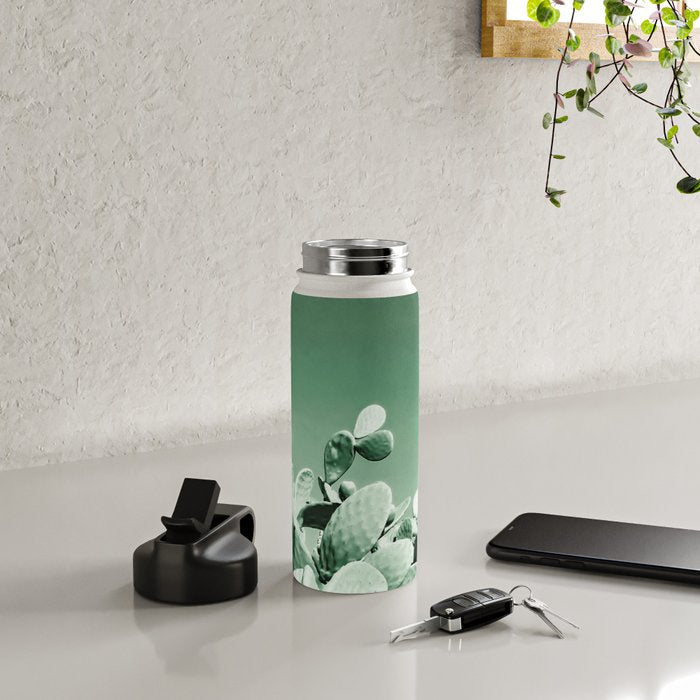 Cactus prickly pear Water Bottle Gallery Image 4