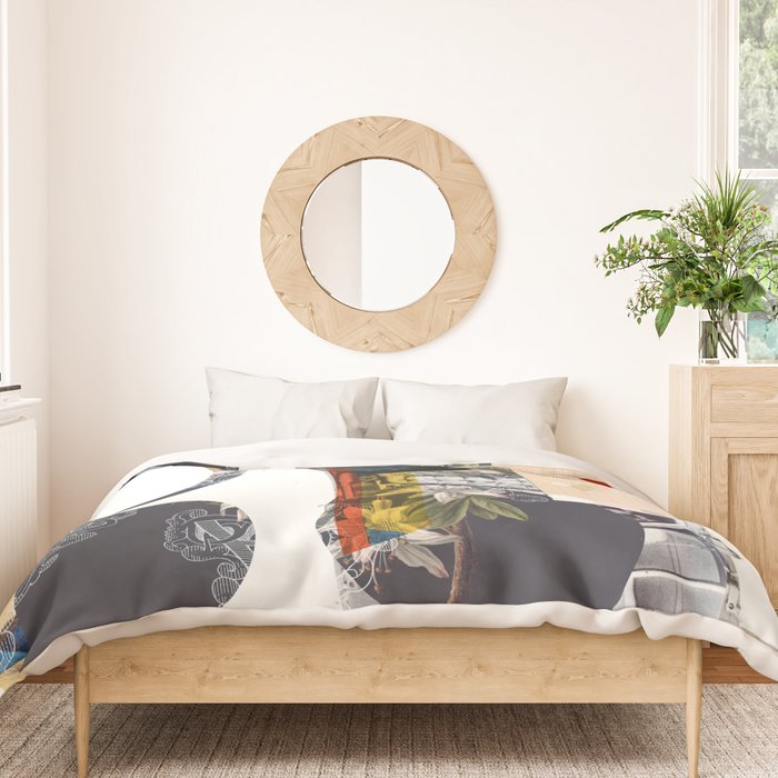 another daydream in the night · autopolster Duvet Cover Gallery Image 3