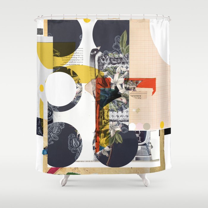 another daydream in the night · autopolster Shower Curtain Gallery Image 1