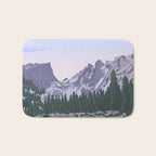 Rocky Mountain National Park Poster, Colorado, USA, Denver, Rocky Mountains, National Parks Bath Mat Gallery Image 1
