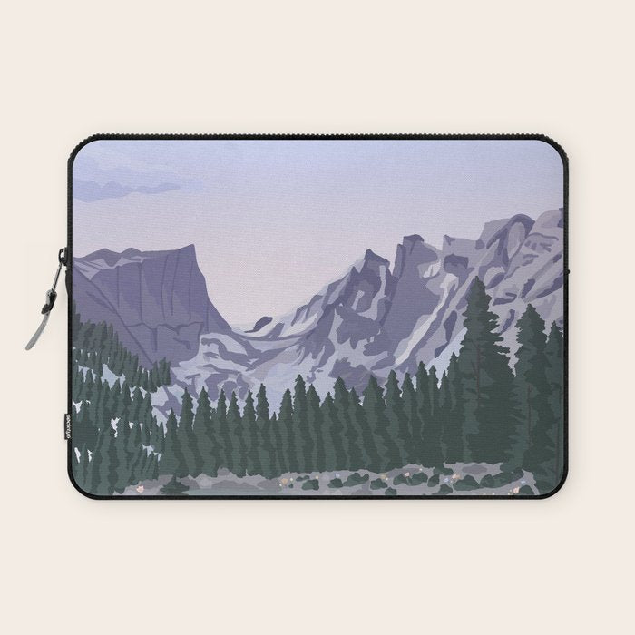 Rocky Mountain National Park Poster, Colorado, USA, Denver, Rocky Mountains, National Parks Laptop Sleeve Gallery Image 1