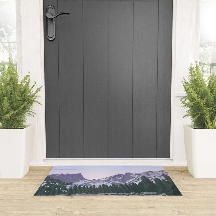 Rocky Mountain National Park Poster, Colorado, USA, Denver, Rocky Mountains, National Parks Welcome Mat Gallery Image 3